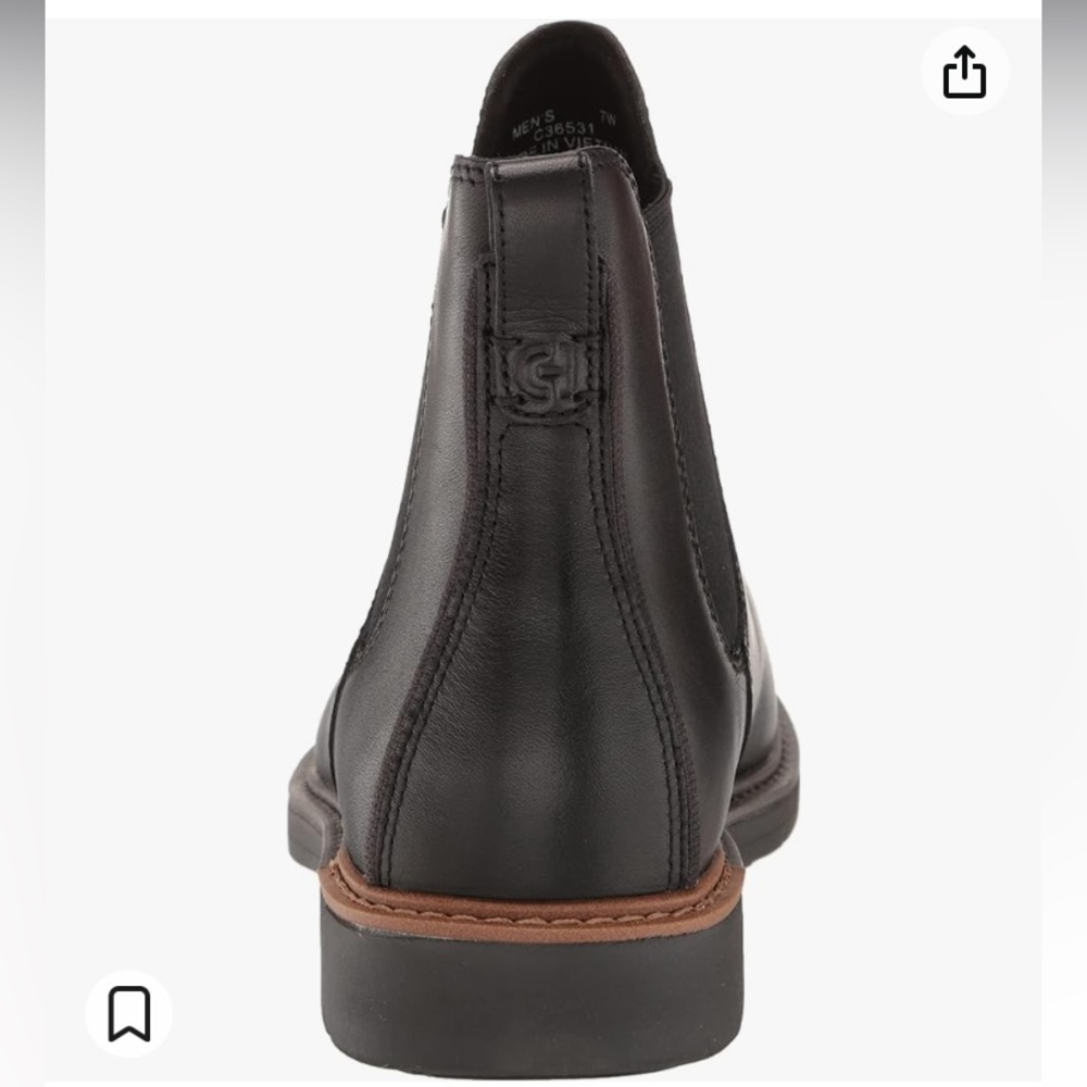 NWT Cole Hann Faux Leather Chelsea Boots Size 8. - Picture 2 of 10